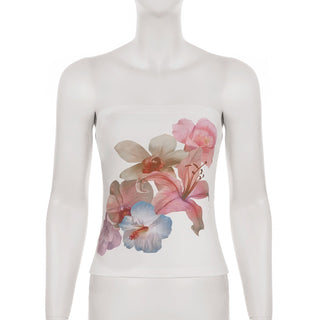 romantic tube top
