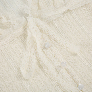 V-neck lace top