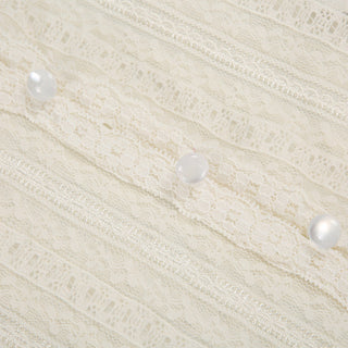 V-neck lace top