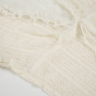 V-neck lace top