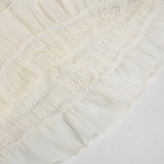 V-neck lace top