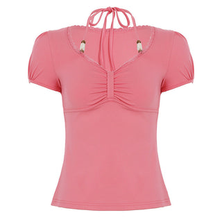 beaded lace top