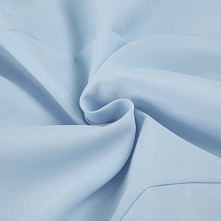 pleated V-neck