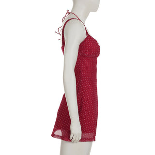 polka dot dress