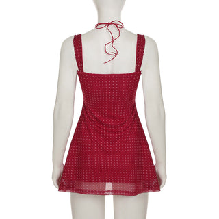 polka dot dress