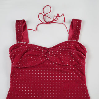 polka dot dress