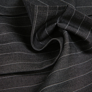 striped pleated skirt