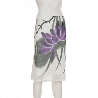 lotus mesh skirt