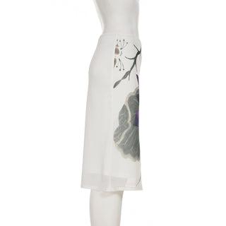 lotus mesh skirt