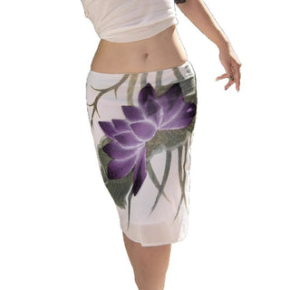 lotus mesh skirt