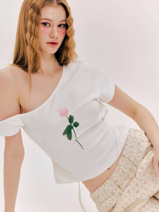 tulip print top