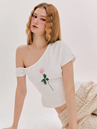 tulip print top