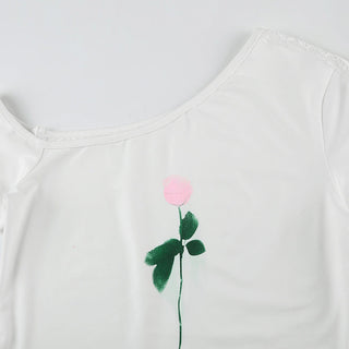 tulip print top
