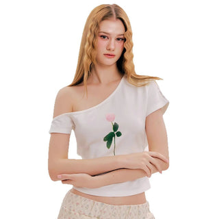tulip print top