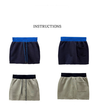 elastic waist skirt