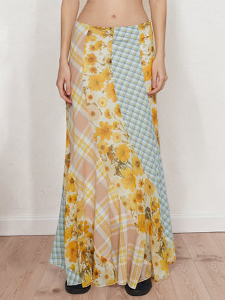 floral maxi dress