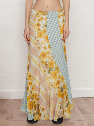 floral maxi dress