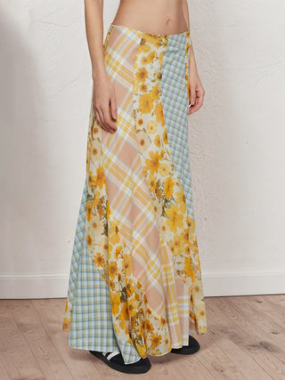 floral maxi dress
