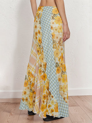 floral maxi dress