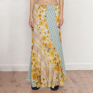 floral maxi dress