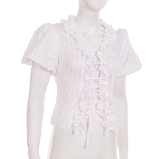 puff lace Top