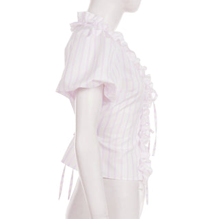 puff lace Top