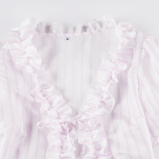puff lace Top