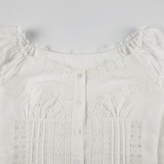 fitted pleated top