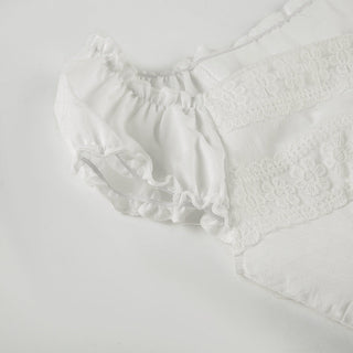 fitted pleated top