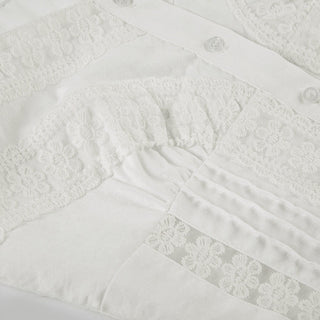 fitted pleated top