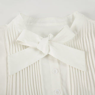 bow organza top