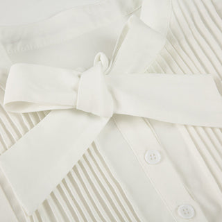 bow organza top