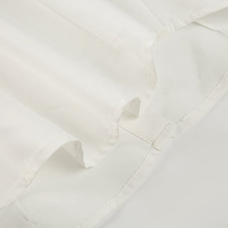 bow organza top