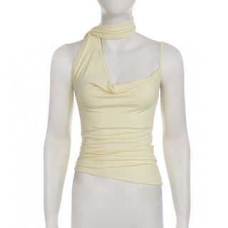 scarf collar top