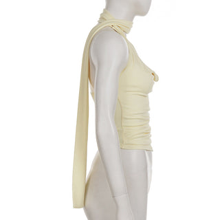 scarf collar top
