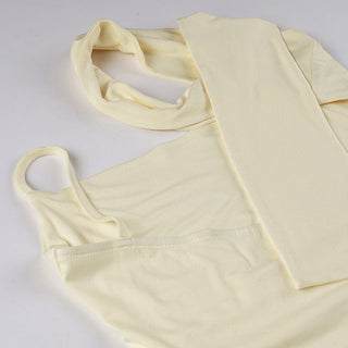 scarf collar top