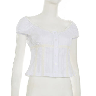 girlish puff Top