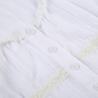 girlish puff Top