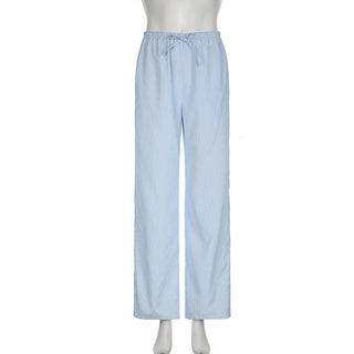 striped sport pants