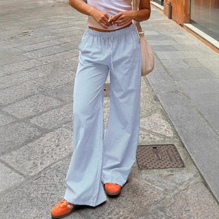 striped sport pants