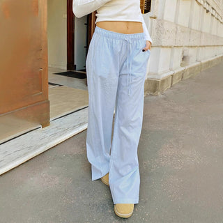 striped sport pants