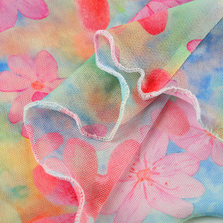 flower mesh camisole