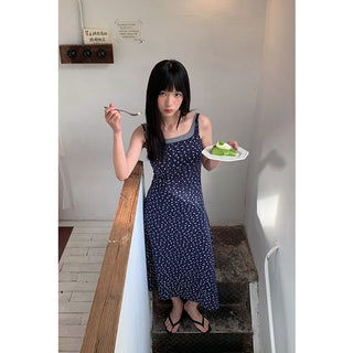 floral slip dress