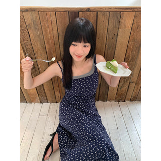floral slip dress