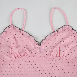 polka dot pajamas