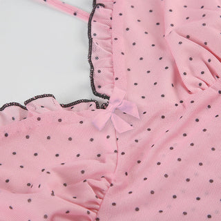 polka dot pajamas