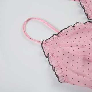 polka dot pajamas