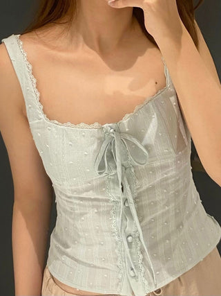 square lace camisole