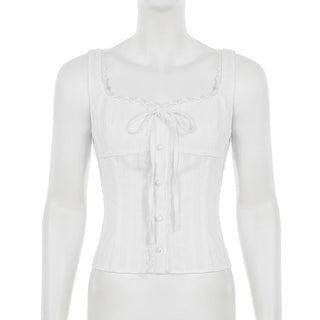 square lace camisole