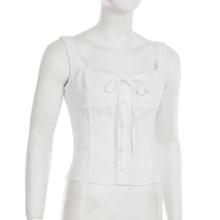 square lace camisole